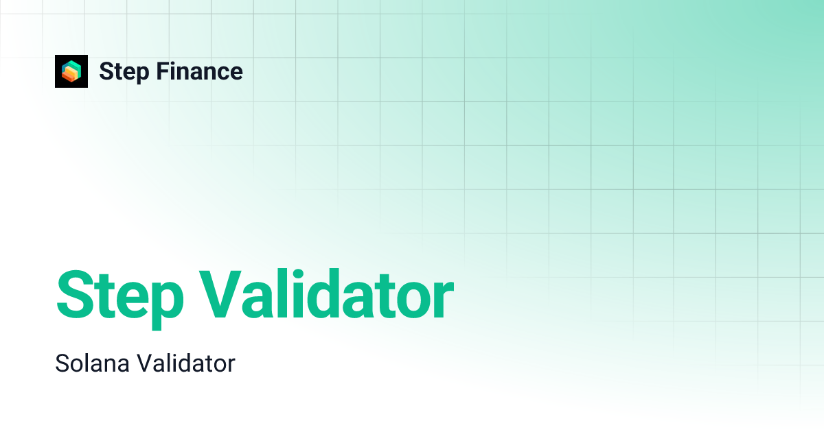 Step Validator Step Finance